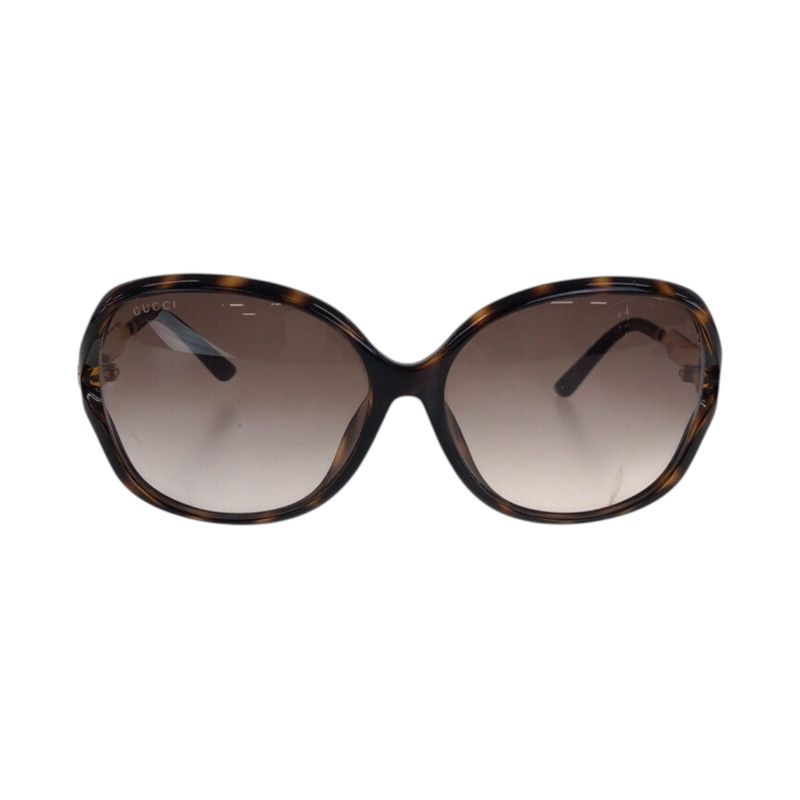 Gucci Marble Brown Gold Metal Plastic Gg0076sk 003 62□15 130 Sunglasses Ladies