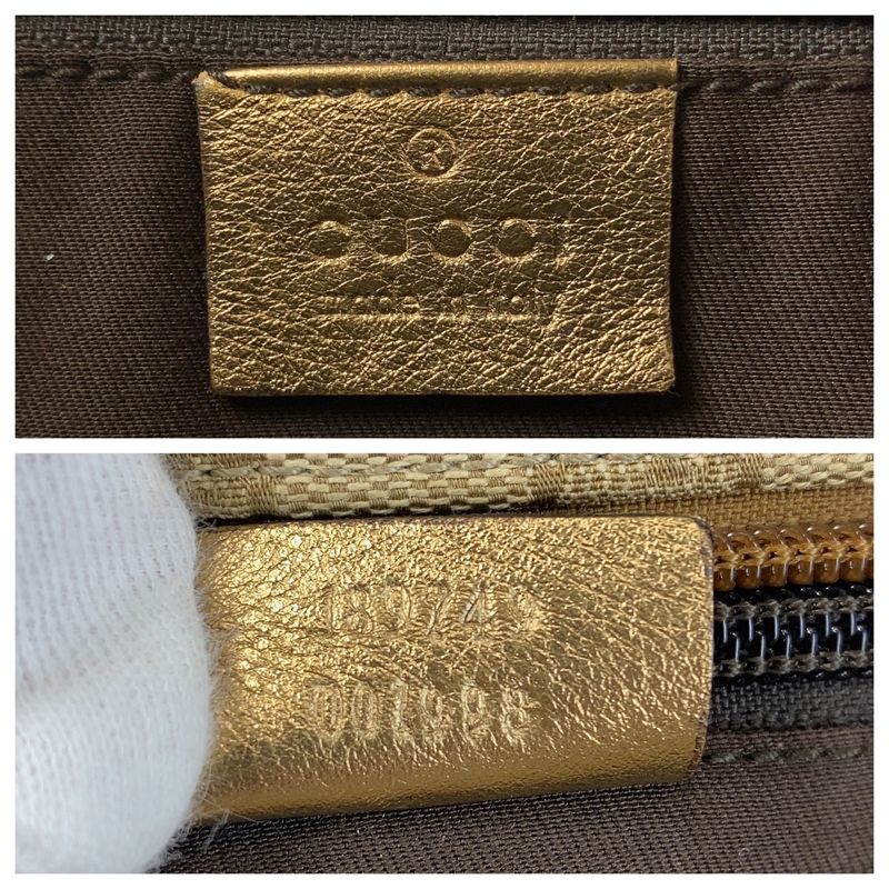 Gucci Sherry Line Beige Pink GG Canvas 410766 Shoulder Bag Messenger Bag