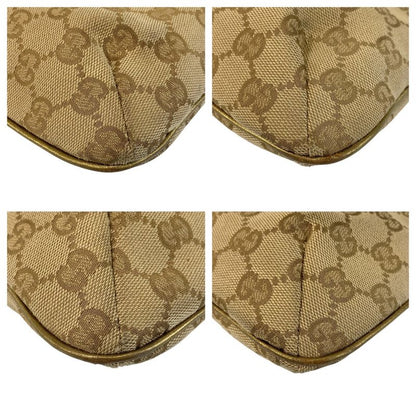 Gucci Sherry Line Beige Pink GG Canvas 410766 Shoulder Bag Messenger Bag