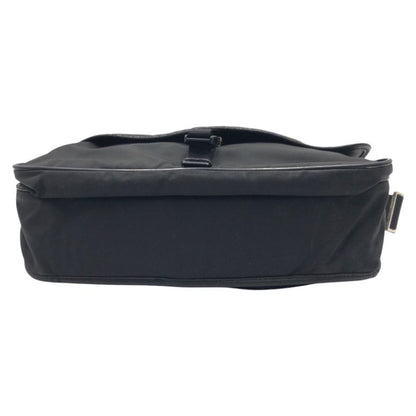 Prada Tessuto Triangle Logo Black Nylon Shoulder Bag Messenger