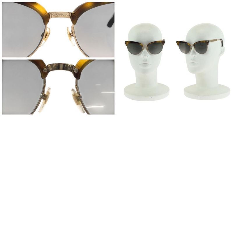 Gucci Amber Pattern Brown Yellow Gold Hardware Plastic Gg0055s 002 55□18-140