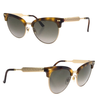 Gucci Amber Pattern Brown Yellow Gold Hardware Plastic Gg0055s 002 55□18-140