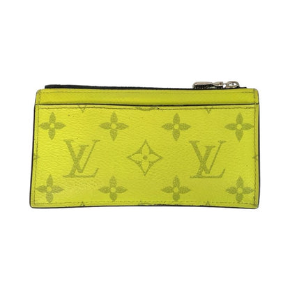 Louis Vuitton Taigarama Coin Card Holder Jaune Yellow M30320 Coin Case Fragment