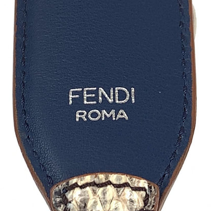 Fendi Strap You Flower Multicolor Leather Plastic Shoulder Strap Women's 506713