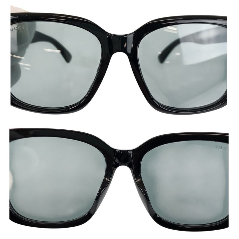 Gucci Black Plastic 56▫18-145l Sunglasses Unisex Men's 506777