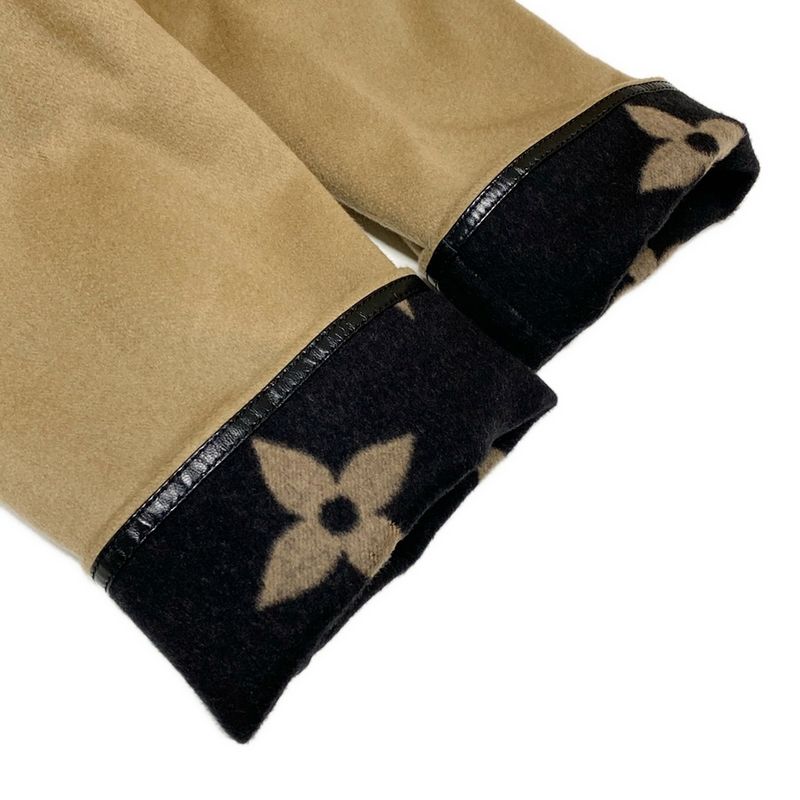 Louis Vuitton Coat Size 42 L Women's Giant Monogram Jacquard Wrap Coat Rw211wnuv