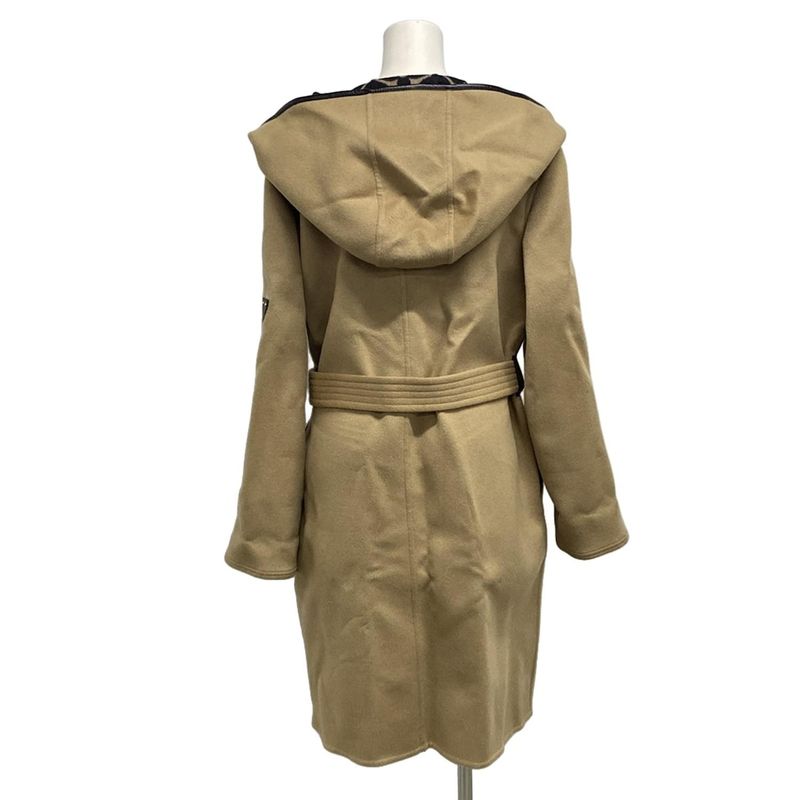 Louis Vuitton Coat Size 42 L Women's Giant Monogram Jacquard Wrap Coat Rw211wnuv