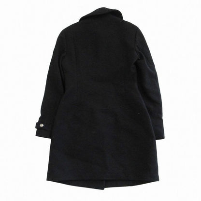 Versace Versus Melton Wool Coat Outerwear Size 38-24 M Women's Black