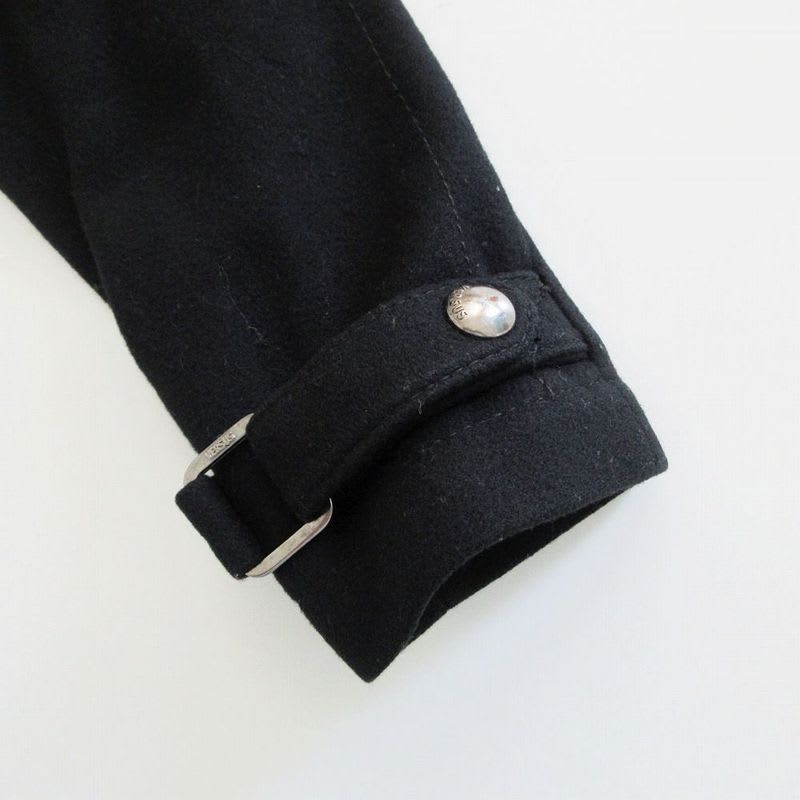 Versace Versus Melton Wool Coat Outerwear Size 38-24 M Women's Black