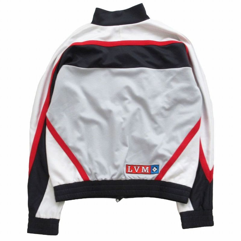 Louis Vuitton 22 AW Nylon Embellished Graphic Hockey Track Blouson Jacket