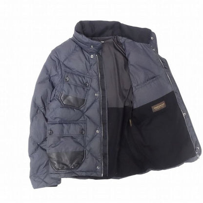 Louis Vuitton Down Jacket Blouson 2-Way Logo Leather Switching