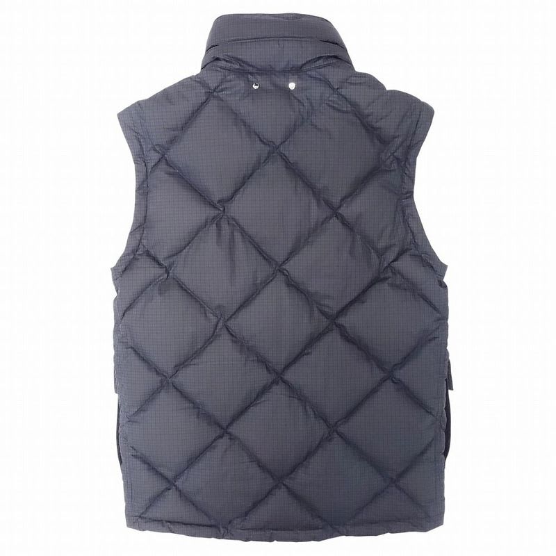 Louis Vuitton Down Jacket Blouson 2-Way Logo Leather Switching