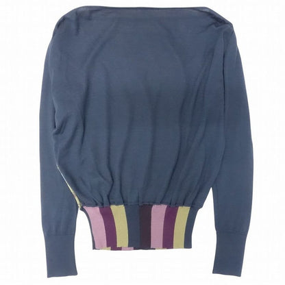 Hermes By Gaultier Period Cashmere Silk Knit Cut And Sewn 00S