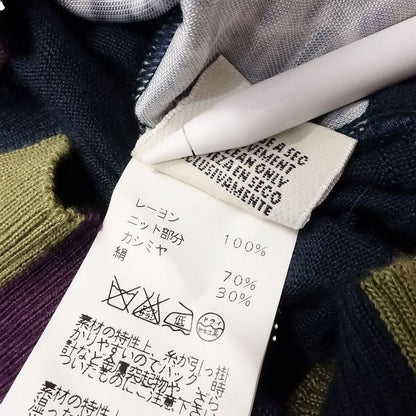 Hermes By Gaultier Period Cashmere Silk Knit Cut And Sewn 00S