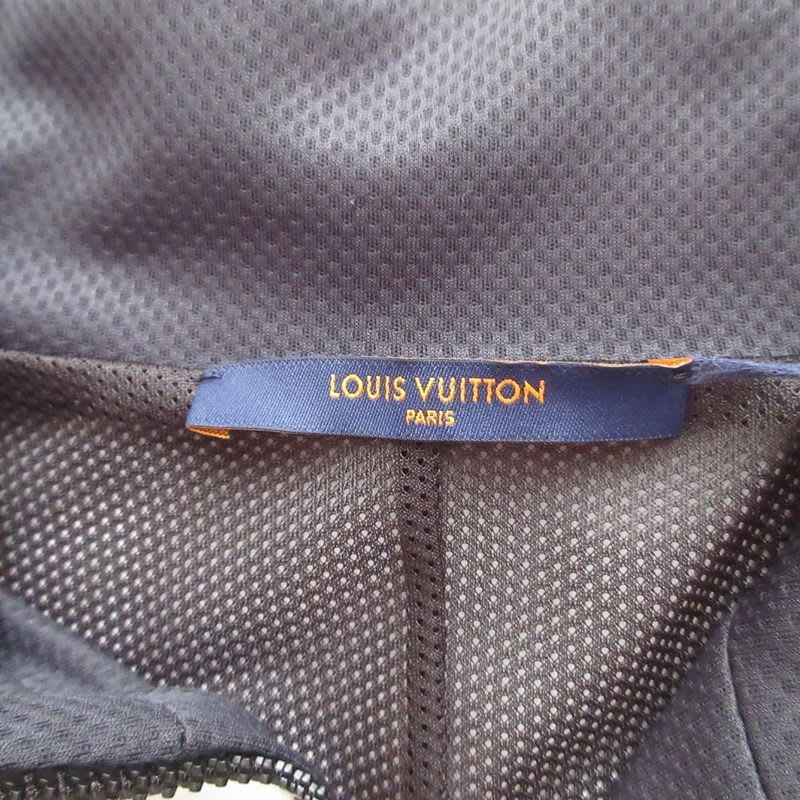 Louis Vuitton 22 AW Nylon Embellished Graphic Hockey Track Blouson Jacket