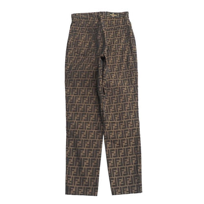 Fendi Vintage Pants 40 Zucca Tapered