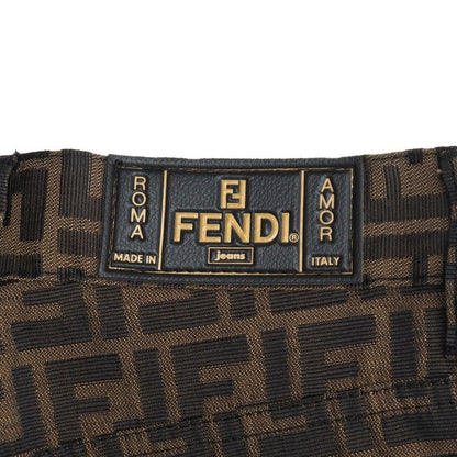 Fendi Vintage Pants 40 Zucca Tapered