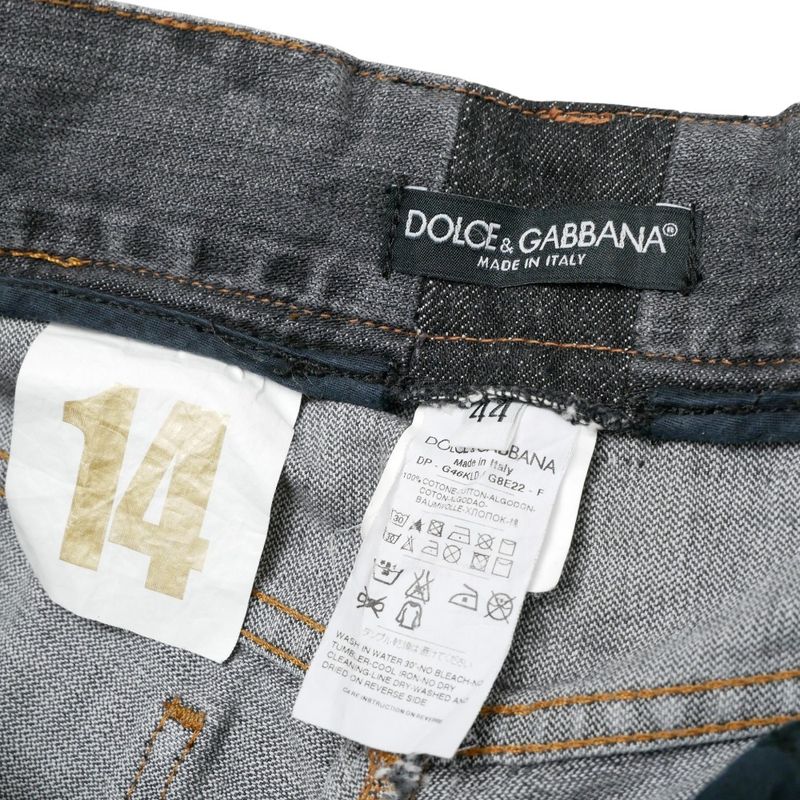 Dolce & Gabbana Denim Pants 44 Aged Black Jeans