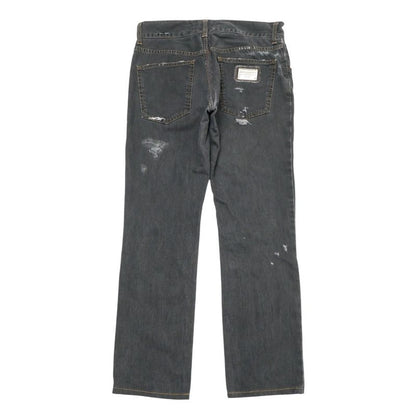 Dolce & Gabbana Denim Pants 44 Aged Black Jeans