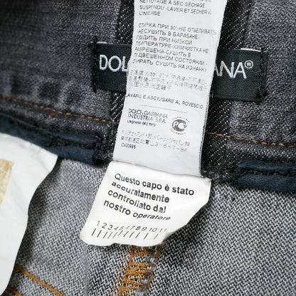 Dolce & Gabbana Denim Pants 44 Aged Black Jeans