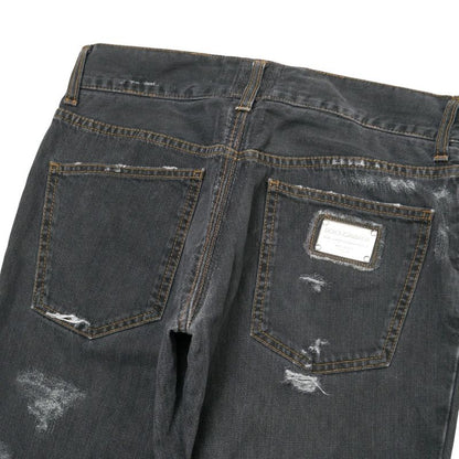 Dolce & Gabbana Denim Pants 44 Aged Black Jeans