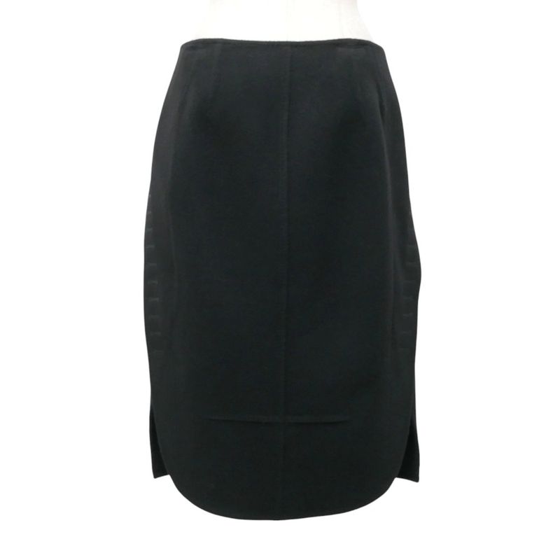 Louis Vuitton Skirt 40 Double Face Black