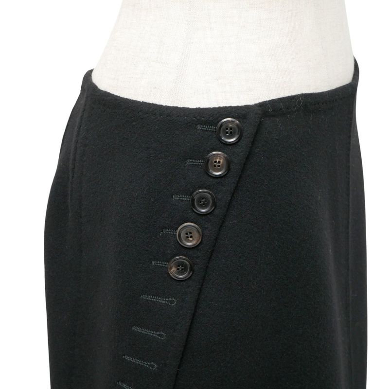 Louis Vuitton Skirt 40 Double Face Black