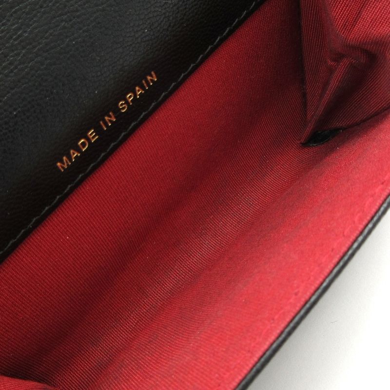 Chanel Coin Case Matelasse Black Gold Hardware Leather