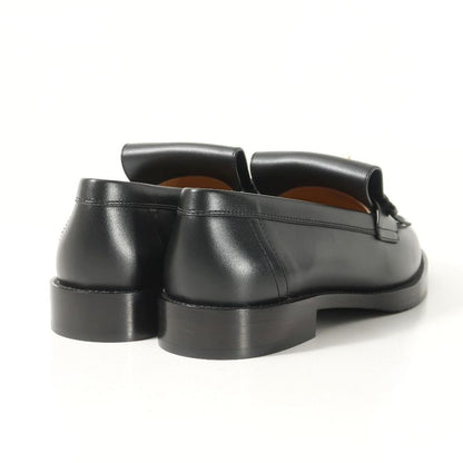 Hermes Impact Loafers 37 Glenan Buckle Leather Shoes