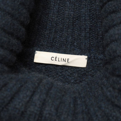Celine Knit TU Phoebe Philo Era Pullover Deformed Turtleneck Sweater