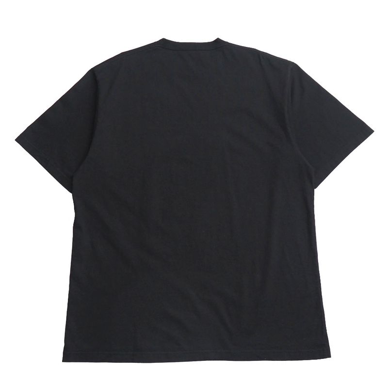 Balenciaga Gay Pride Short Sleeve T-Shirt S Logo Embroidery Crew Black Gray White