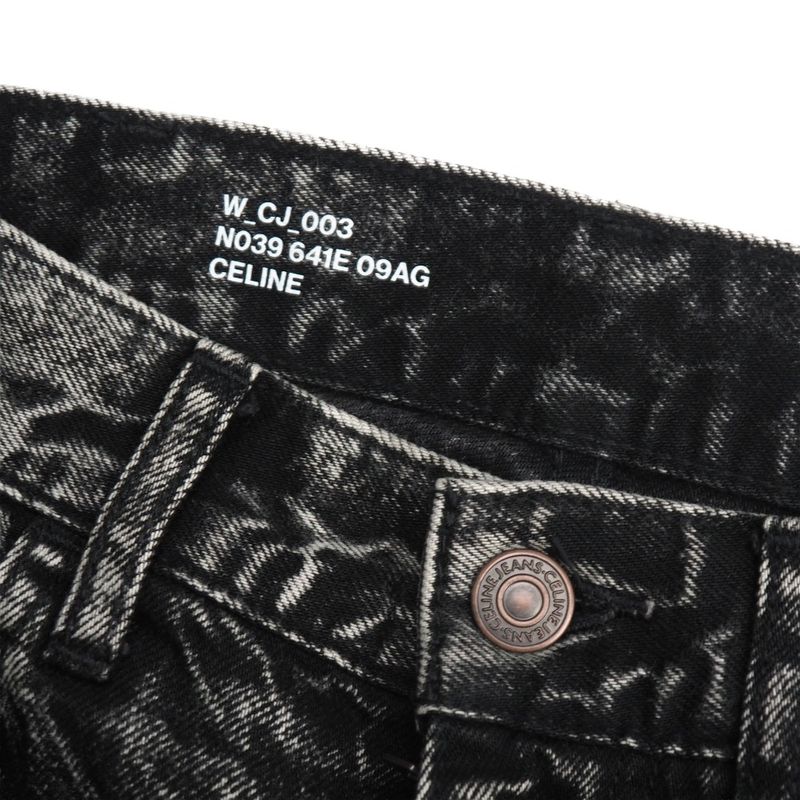 Celine Denim Pants 26 Hedi Slimane Era Wash Tapered