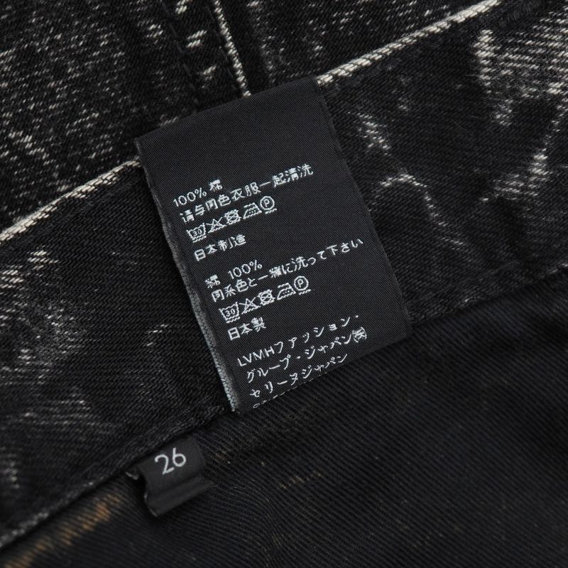 Celine Denim Pants 26 Hedi Slimane Era Wash Tapered