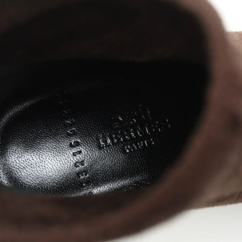 Hermes Voltige Boots 36 Click Senue Exlibris Knit Ankle Short