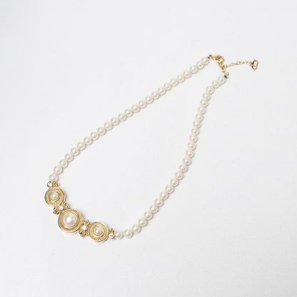 Dior Necklace Pearl Motif