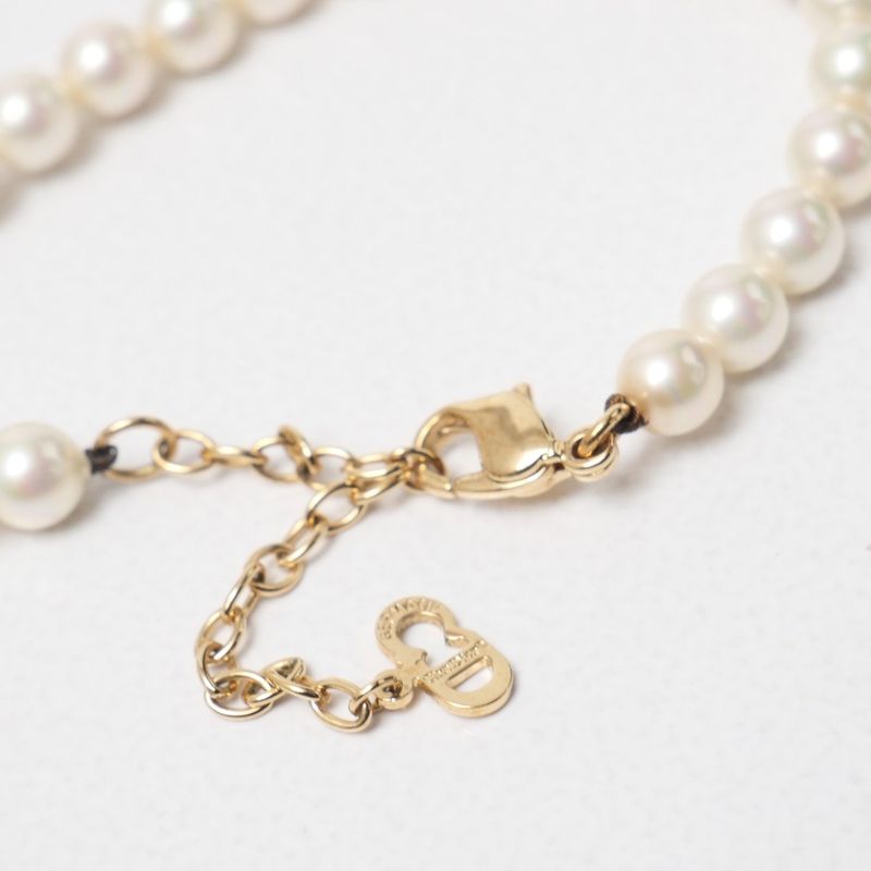 Dior Necklace Pearl Motif