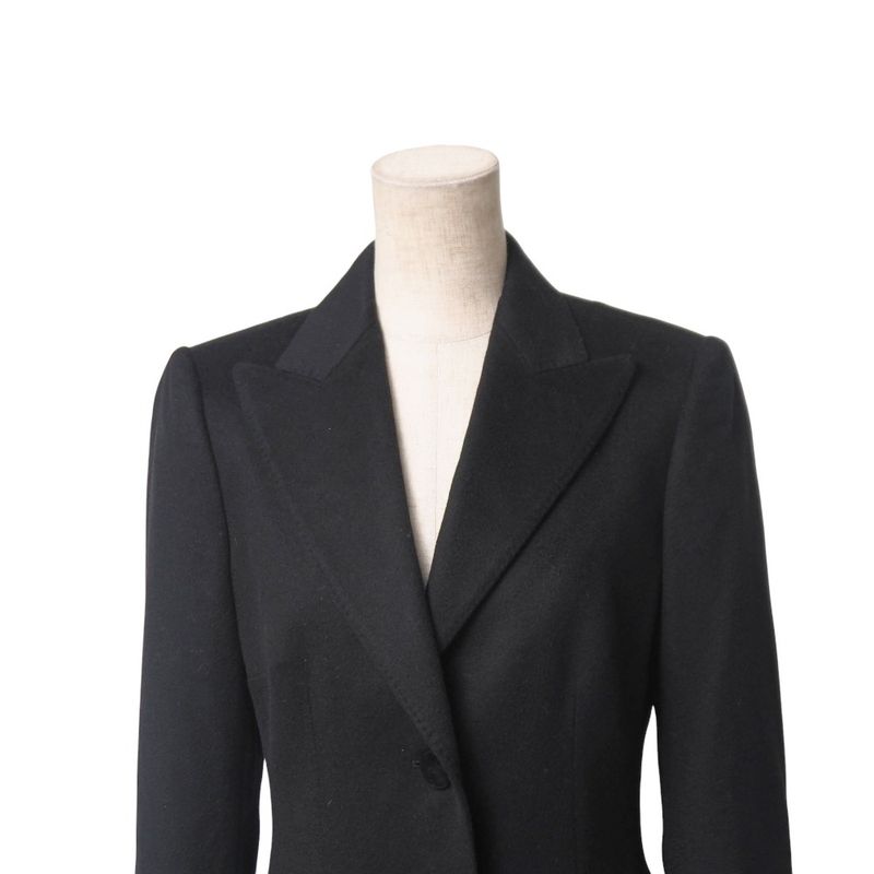 Dolce & Gabbana Coat 38 Chesterfield Lining Leopard