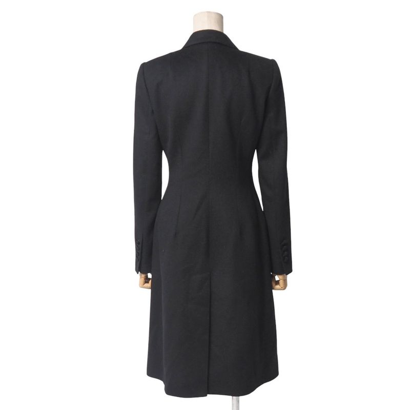 Dolce & Gabbana Coat 38 Chesterfield Lining Leopard