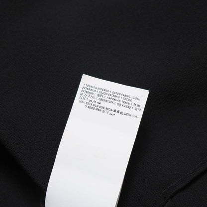 Versace Long Sleeve Shirt 38 Silk Satin Blouse Piping Medusa Button
