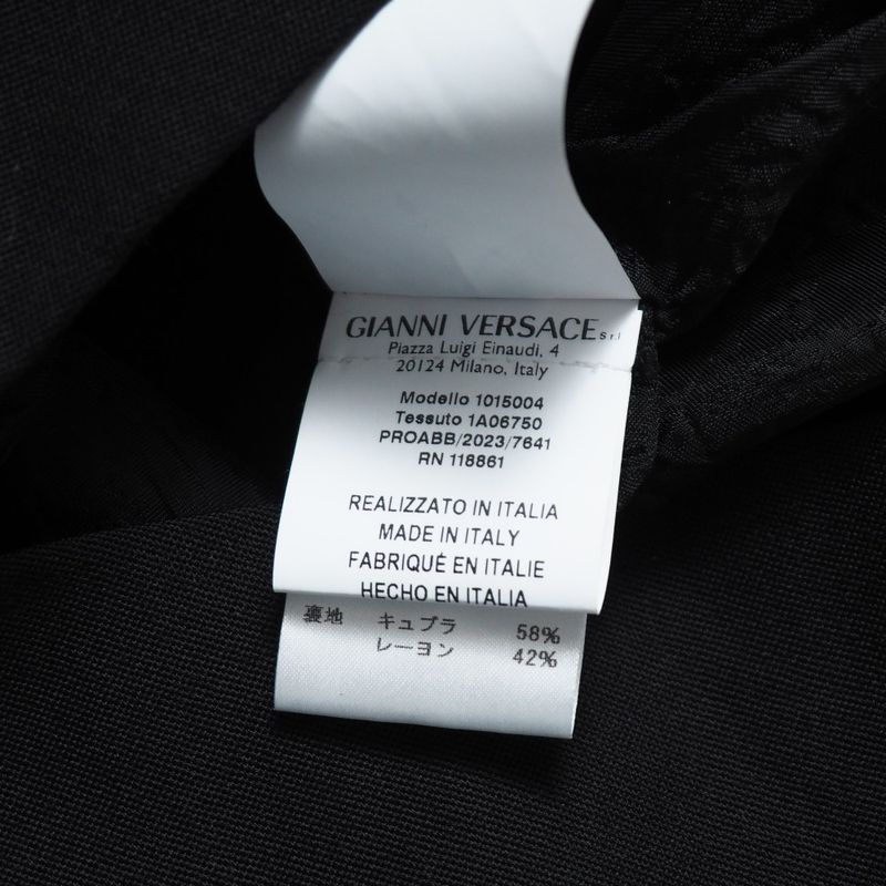 Versace Mini Skirt 38 Medusa Black