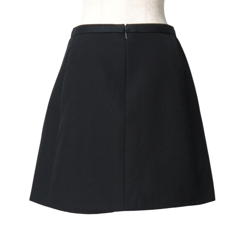 Versace Mini Skirt 38 Medusa Black