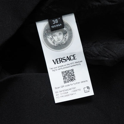 Versace Mini Skirt 38 Medusa Black