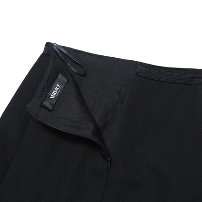 Versace Mini Skirt 38 Medusa Black