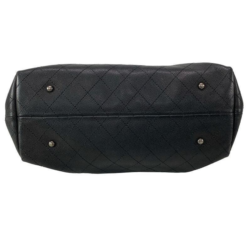 Chanel Shoulder Bag In The Mix Black Chain Shoulder Vintage Silver Hardware 2way