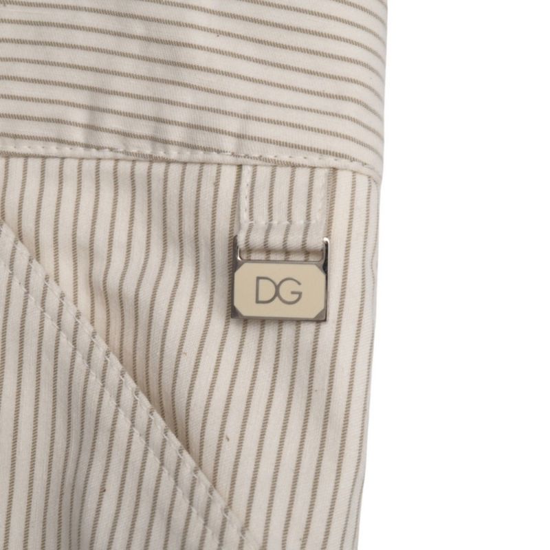 Dolce & Gabbana Wide Pants 48 Ivory