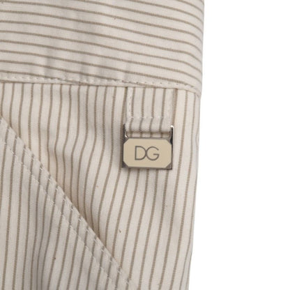 Dolce & Gabbana Wide Pants 48 Ivory