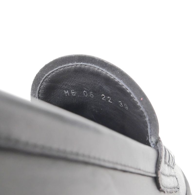 Dior Explorer Loafers 39 CD Logo Derby Shoes Platform Leather