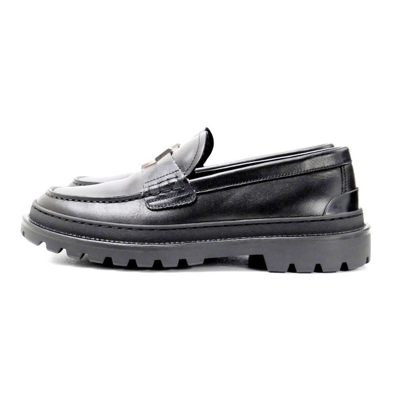 Dior Explorer Loafers 39 CD Logo Derby Shoes Platform Leather