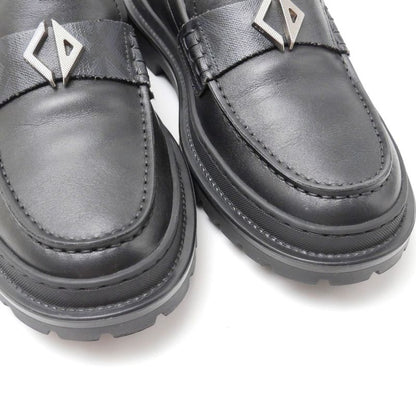 Dior Explorer Loafers 39 CD Logo Derby Shoes Platform Leather