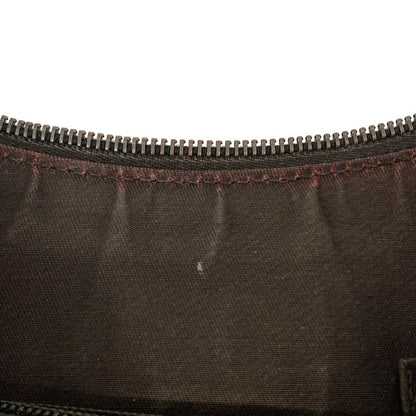 Gucci Shoulder Bag GG Pattern 181092 Beige X Dark Brown Leather